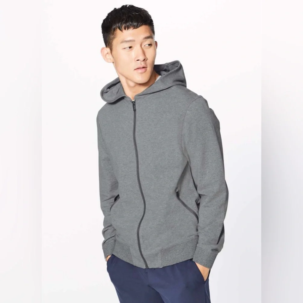 Lululemon‎ | Cross Cut Hoodie | Heathered Medium Grey | XL | Excellent Condition